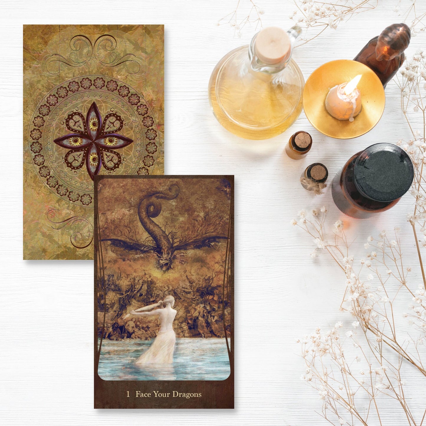 Divine Nature Oracle Card Deck & Book Set