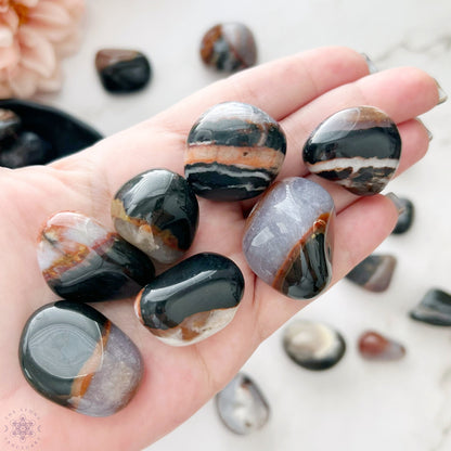 Sardonyx Tumbled Stones