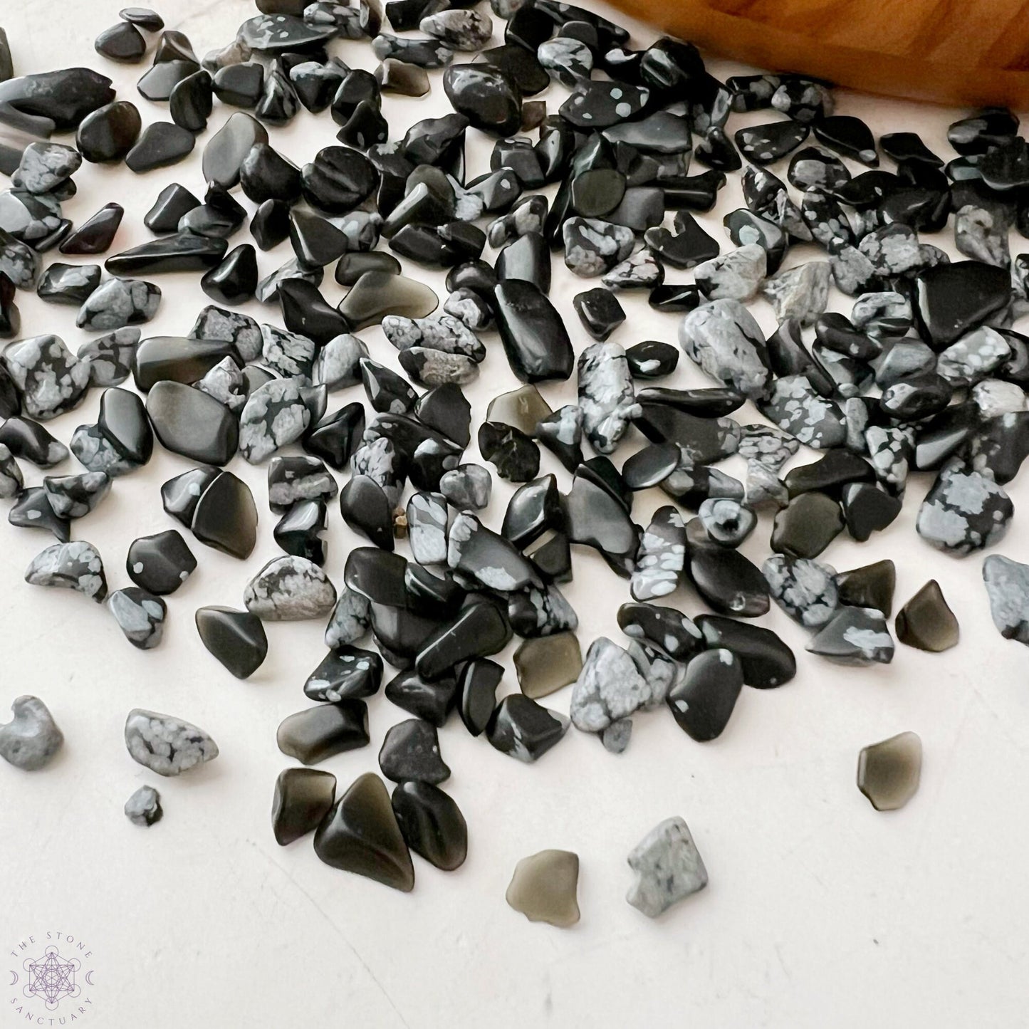 Snowflake Obsidian Chips