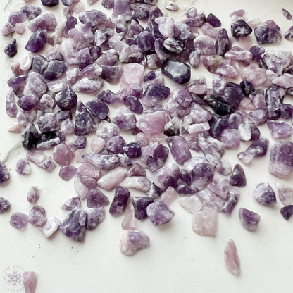 Lepidolite Crystal Chips