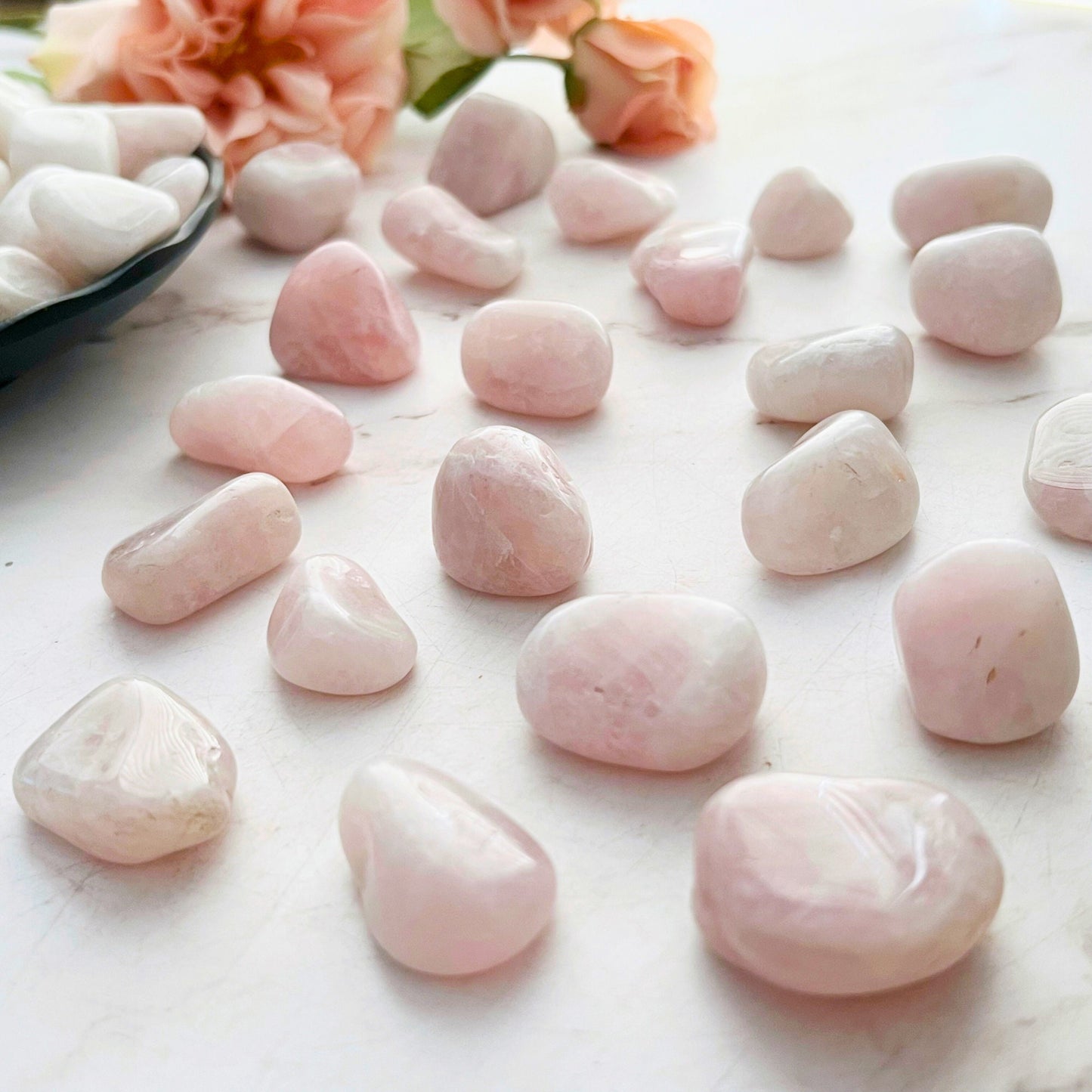 Lavender Quartz Tumbled Stones