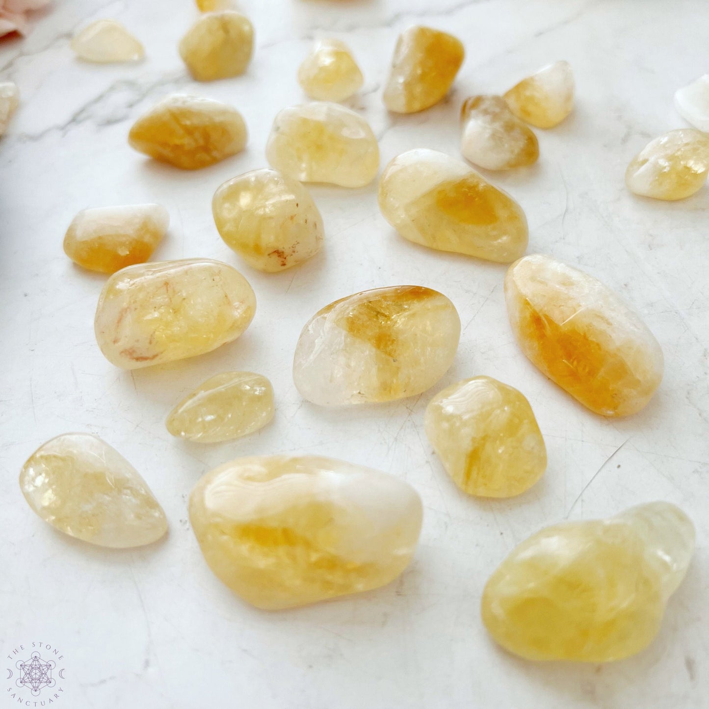 Citrine Tumbled Stones