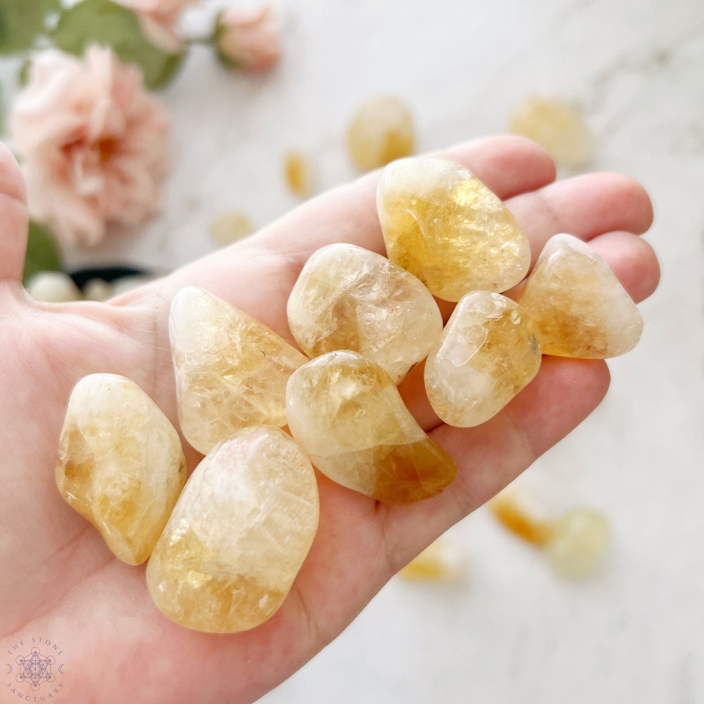 Citrine Tumbled Stones