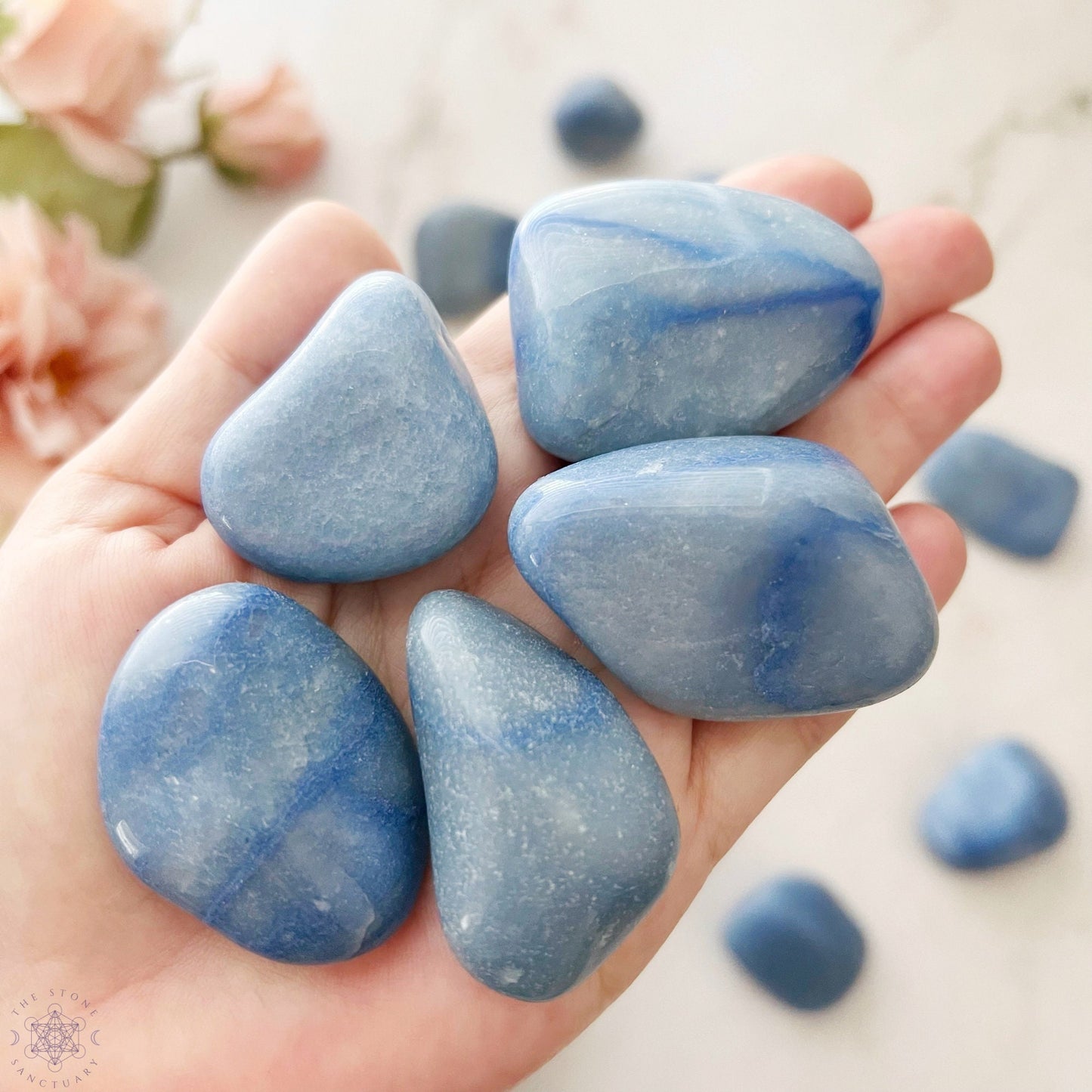 Blue Aventurine Tumbled Stones