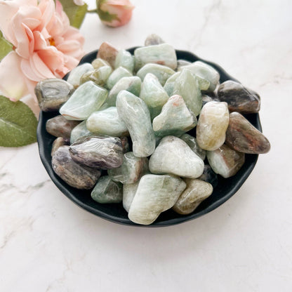 Prasiolite Tumbled Stones