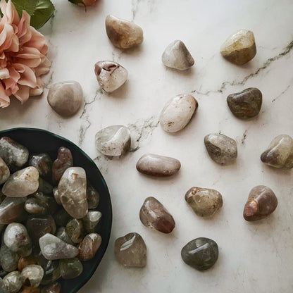 Lithium Quartz Tumbled Stones