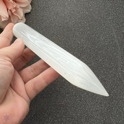 5-6" Long Selenite Wand