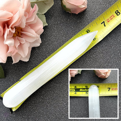 5-6" Long Selenite Wand